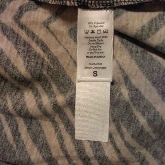 LuLaRoe LLR Wrap Dress Michelle Animal Print Zebra Stripe Tiger Stripe Small New - Picture 6 of 8